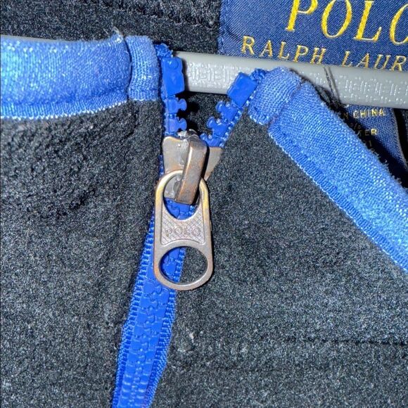 Polo Ralph Lauren Black Fleece Jacket - Picture 4 of 7